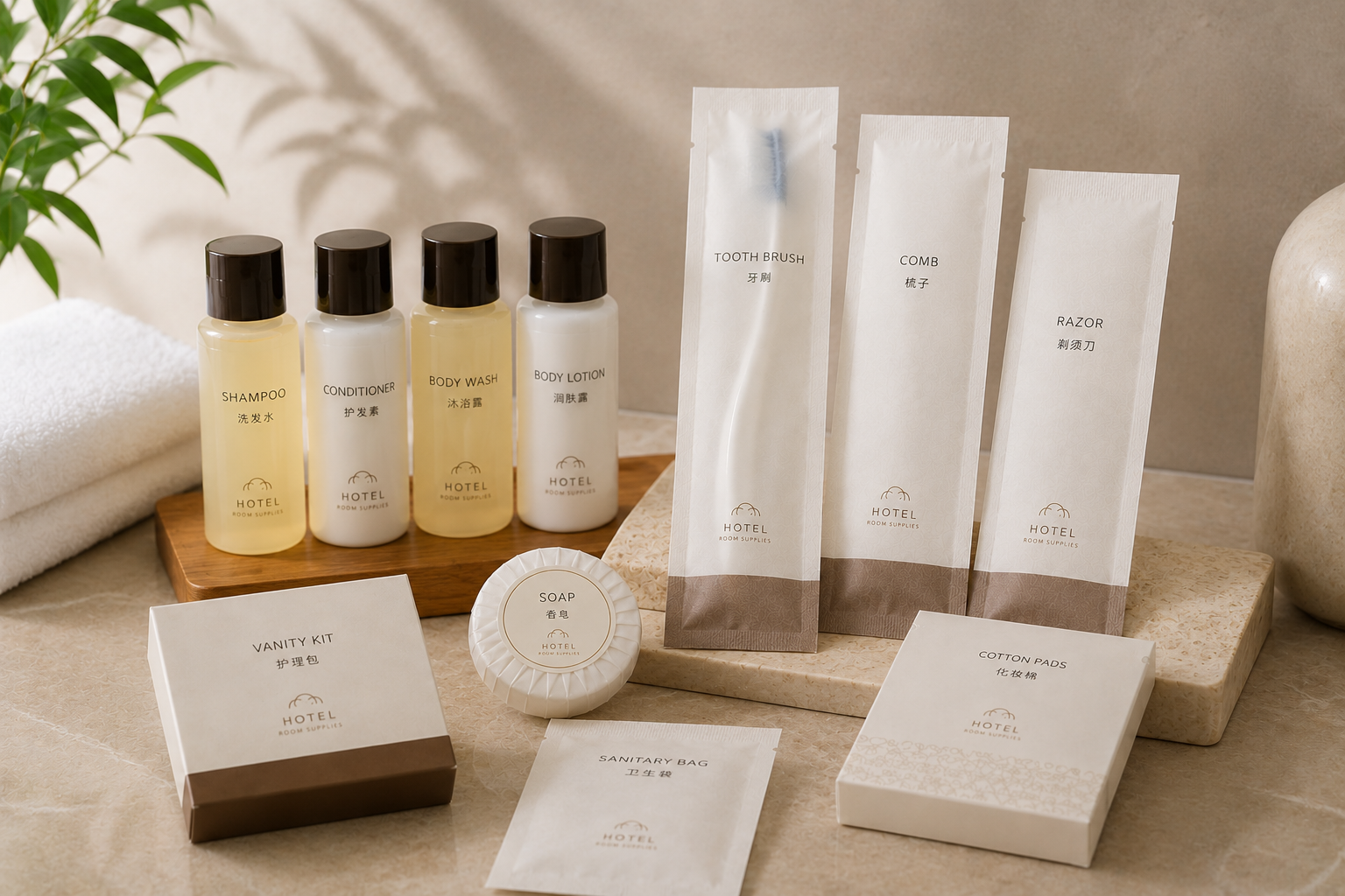 Premium Hotel Amenities Collection