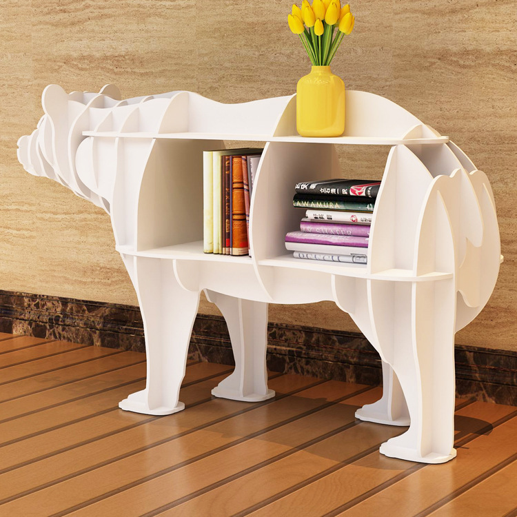 Polar Bear Bookshelf