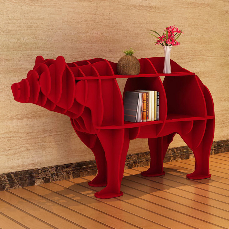 Polar Bear Bookshelf